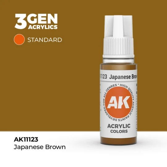 Japanese Brown 17ml - AK Interactive AK11123