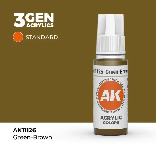Green-Brown 17ml - AK Interactive AK11126