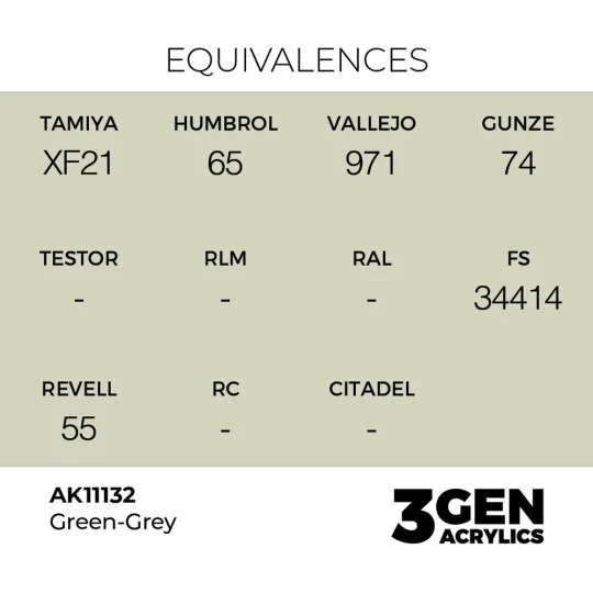 Green-Grey 17ml - AK Interactive AK11132