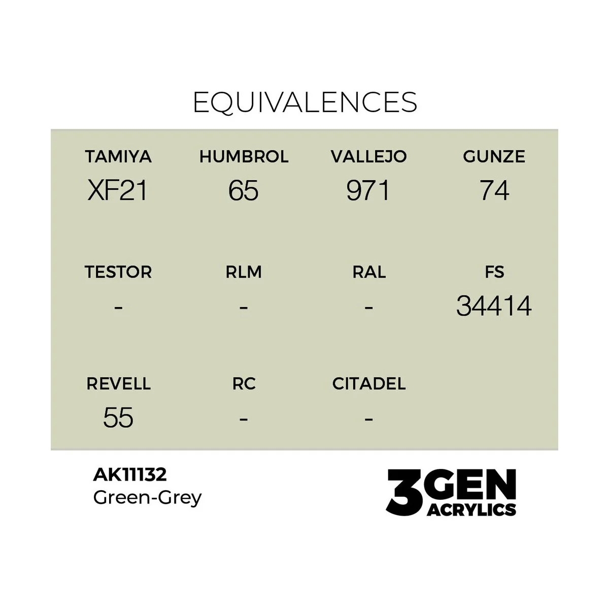 Green-Grey 17ml - AK Interactive AK11132