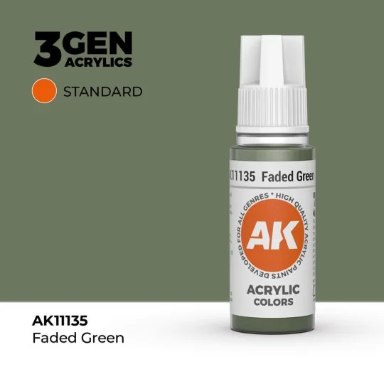 Faded Green 17ml - AK Interactive AK11135