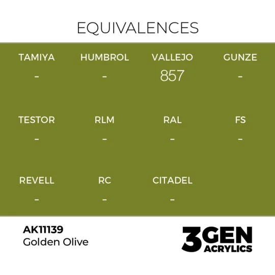 Golden Olive 17ml - AK Interactive AK11139