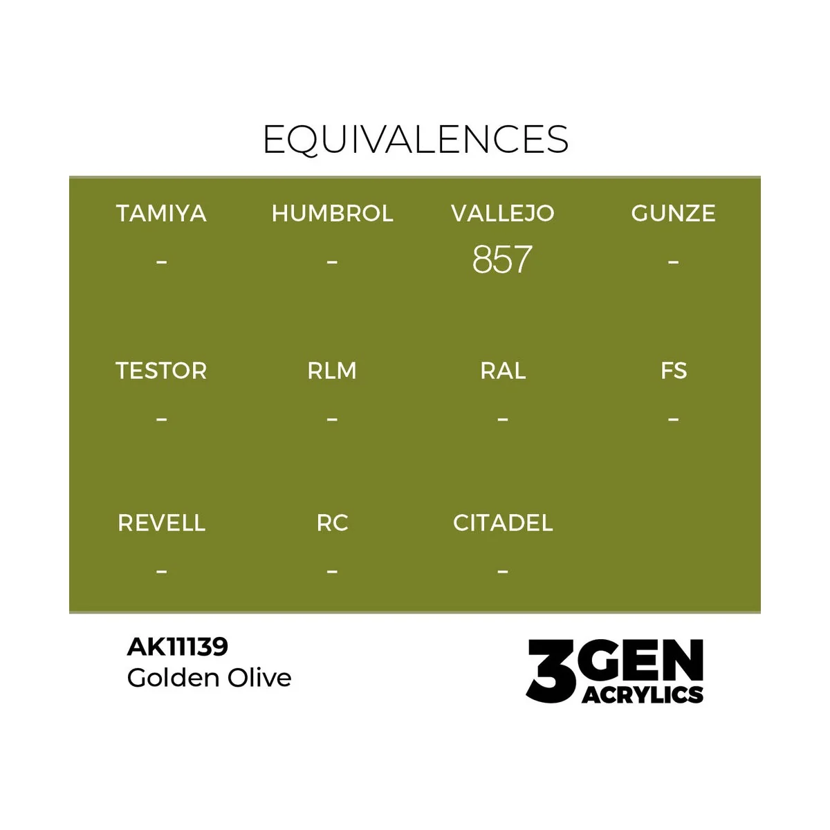 Golden Olive 17ml - AK Interactive AK11139