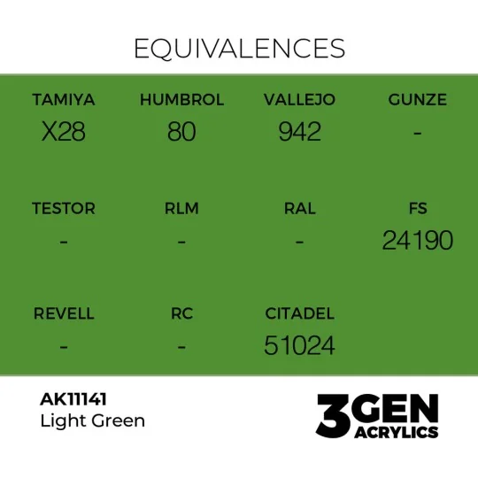 Light Green 17ml - AK Interactive AK11141