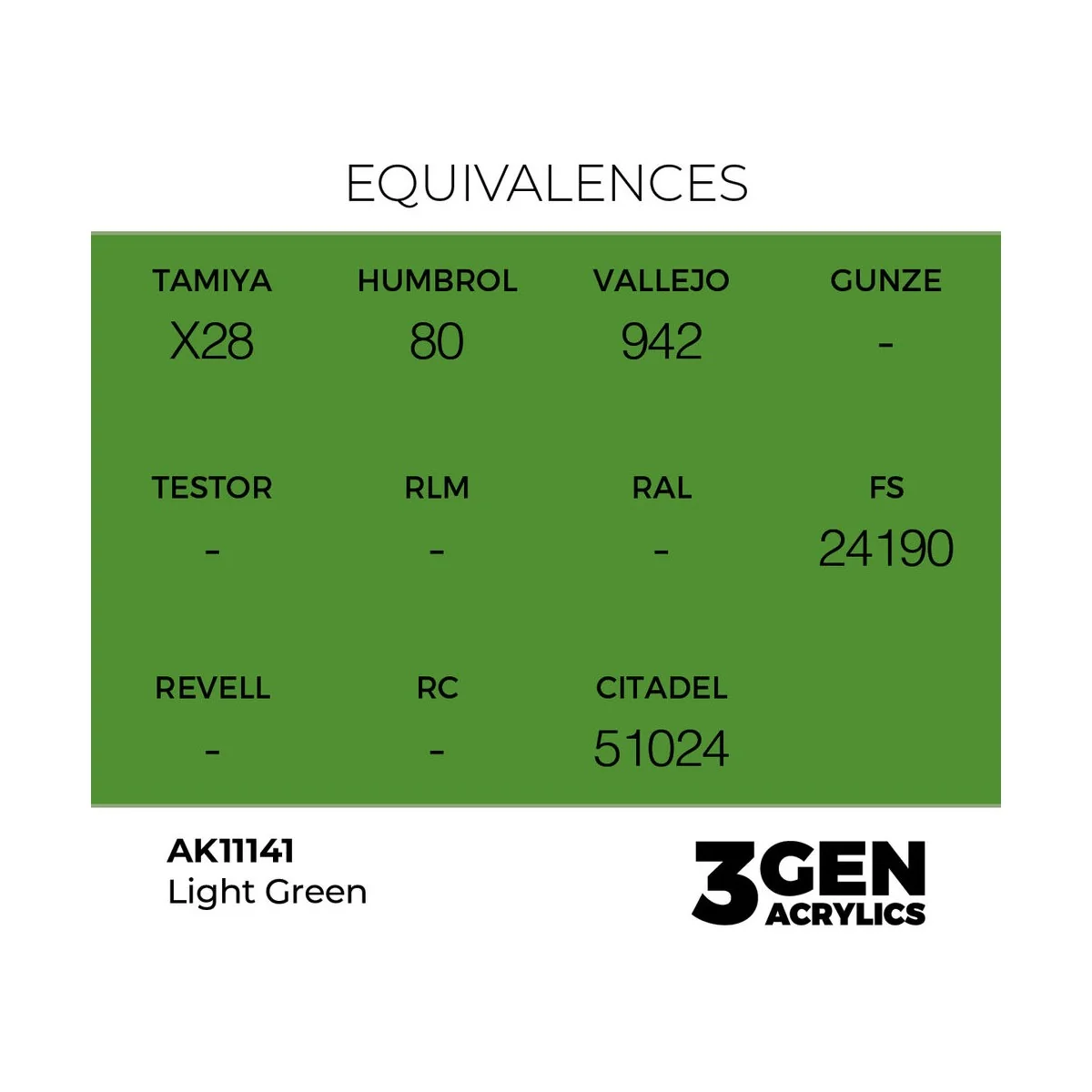 Light Green 17ml - AK Interactive AK11141