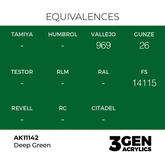 Deep Green 17ml - AK Interactive AK11142