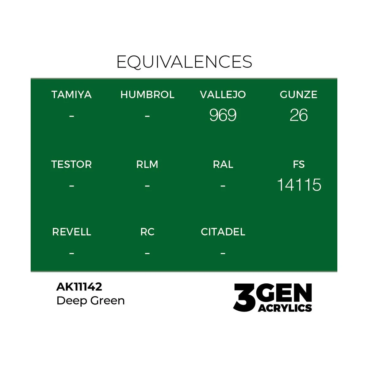 Deep Green 17ml - AK Interactive AK11142