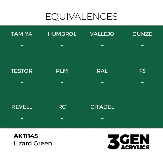 Lizard Green 17ml - AK Interactive AK11145