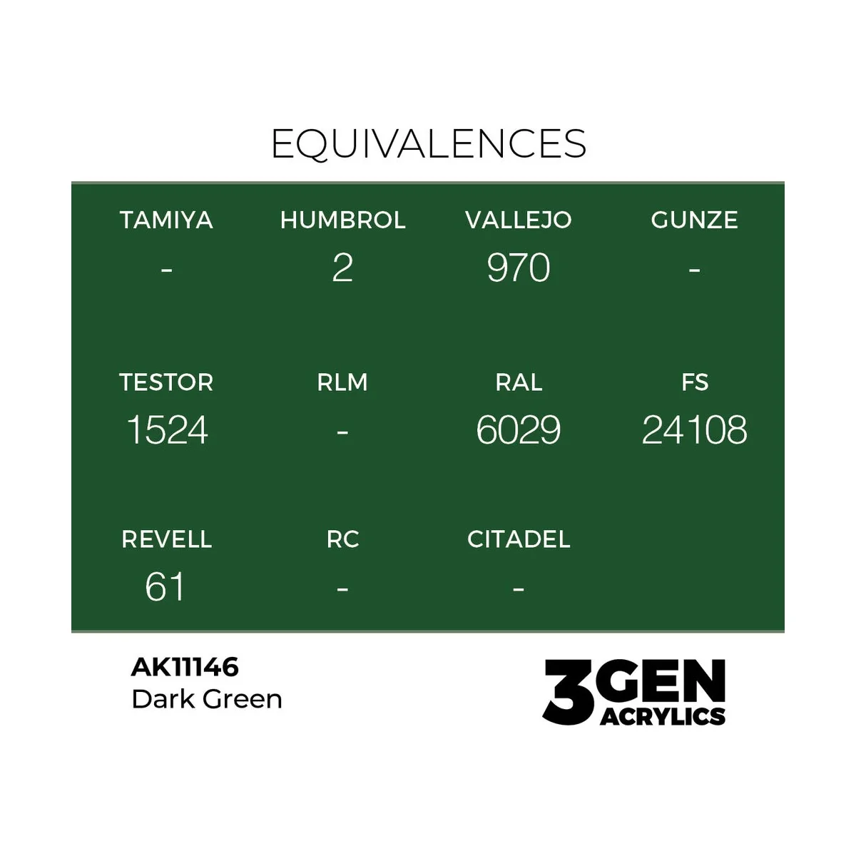 Dark Green 17ml - AK Interactive AK11146