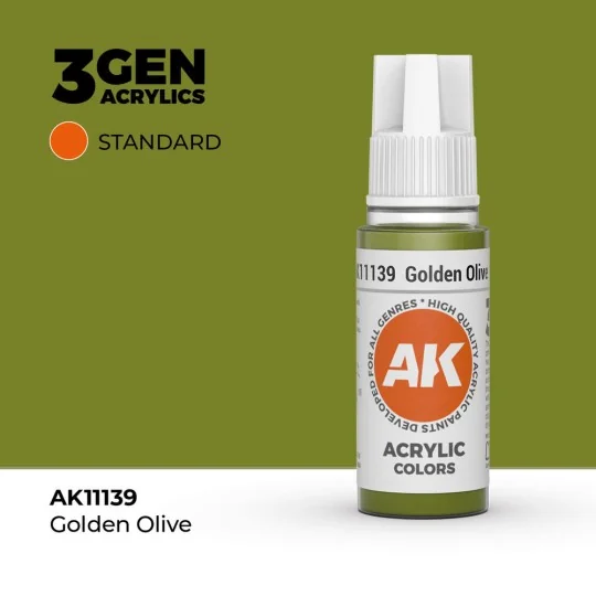 Golden Olive 17ml - AK Interactive AK11139