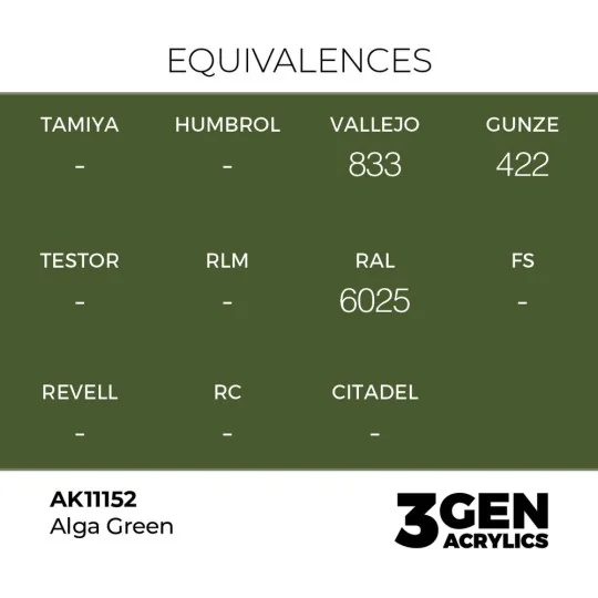 Alga Green 17ml - AK Interactive AK11152