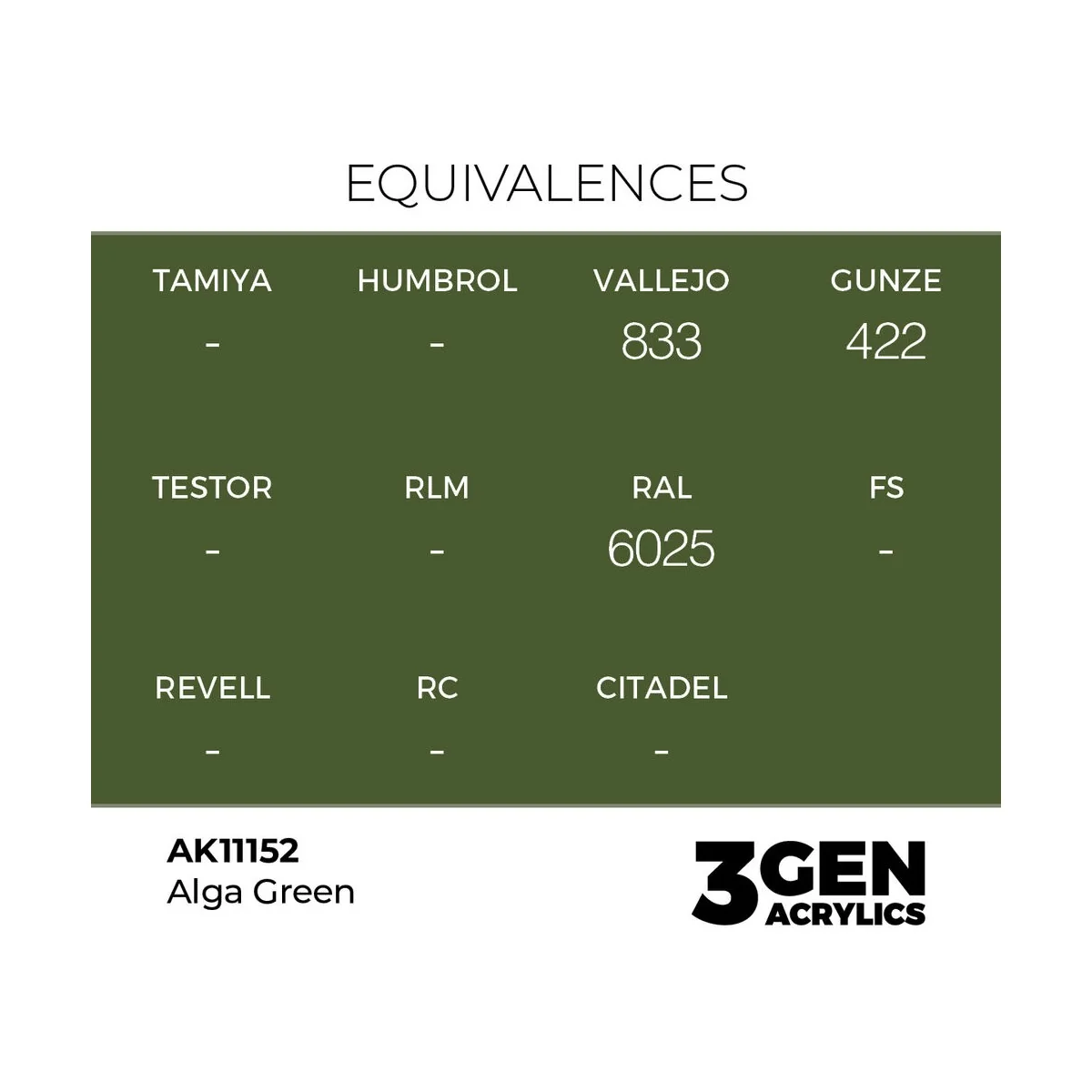 Alga Green 17ml - AK Interactive AK11152