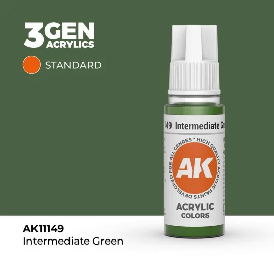 Intermediate Green 17ml - AK Interactive AK11149