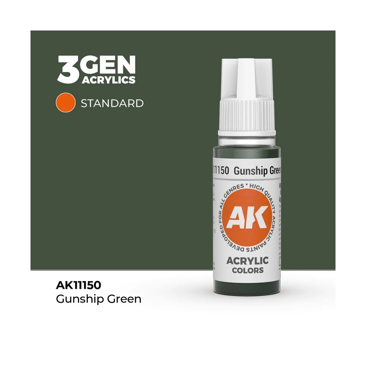 Gunship Green 17ml - AK Interactive AK11150