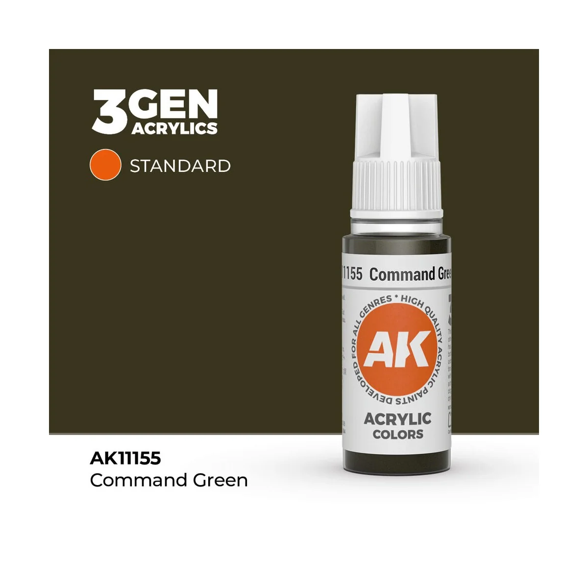 Command Green 17ml - AK Interactive AK11155
