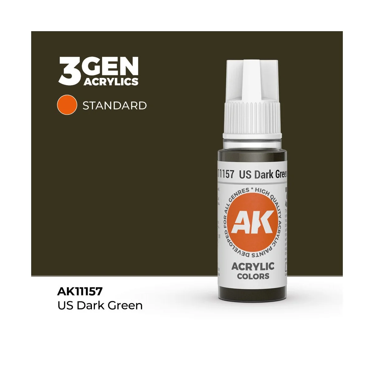 US Dark Green 17ml - AK Interactive AK11157
