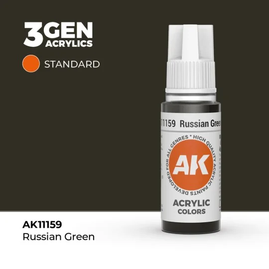 Russian Green 17ml - AK Interactive AK11159
