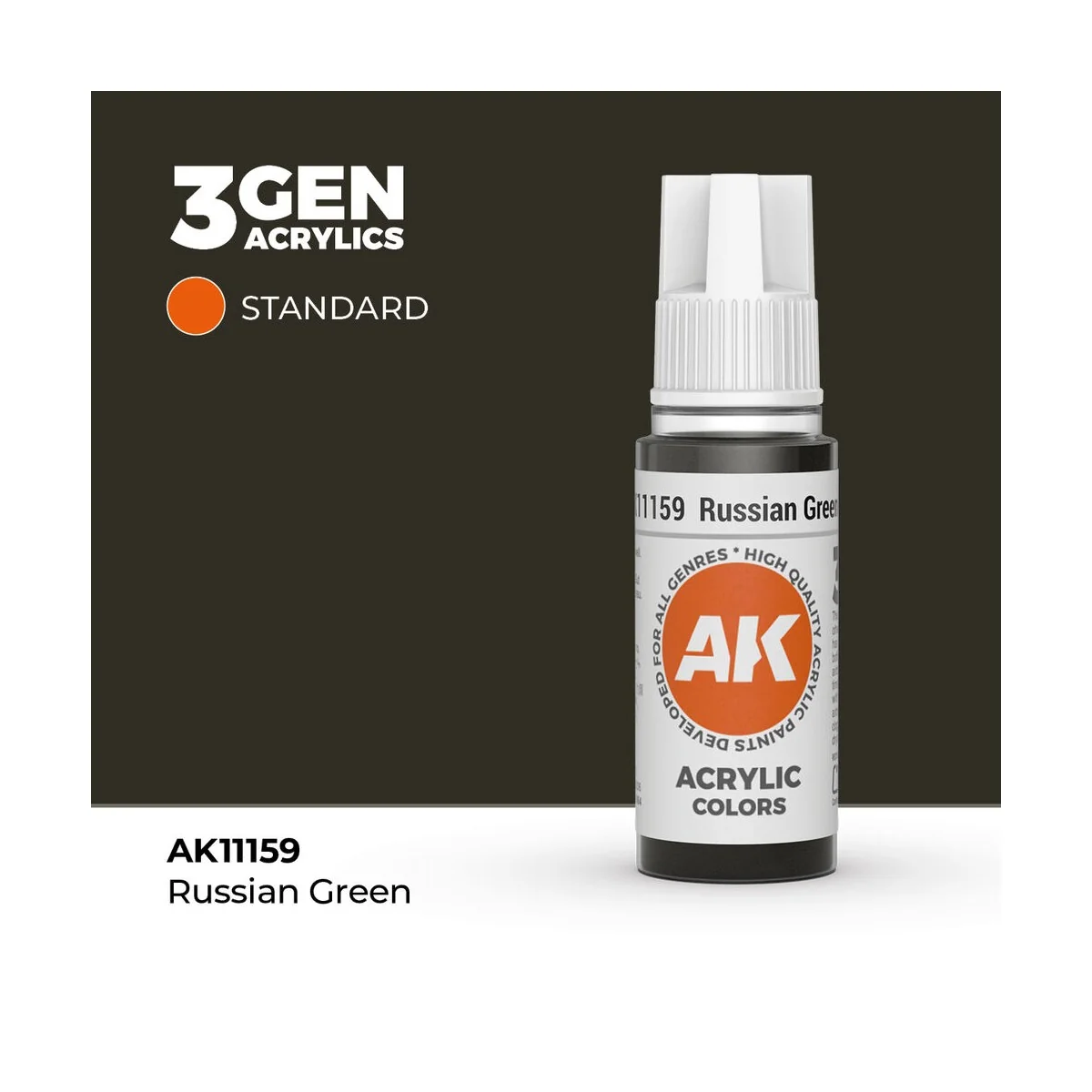 Russian Green 17ml - AK Interactive AK11159