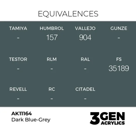 Dark Blue-Grey 17ml - AK Interactive AK11164
