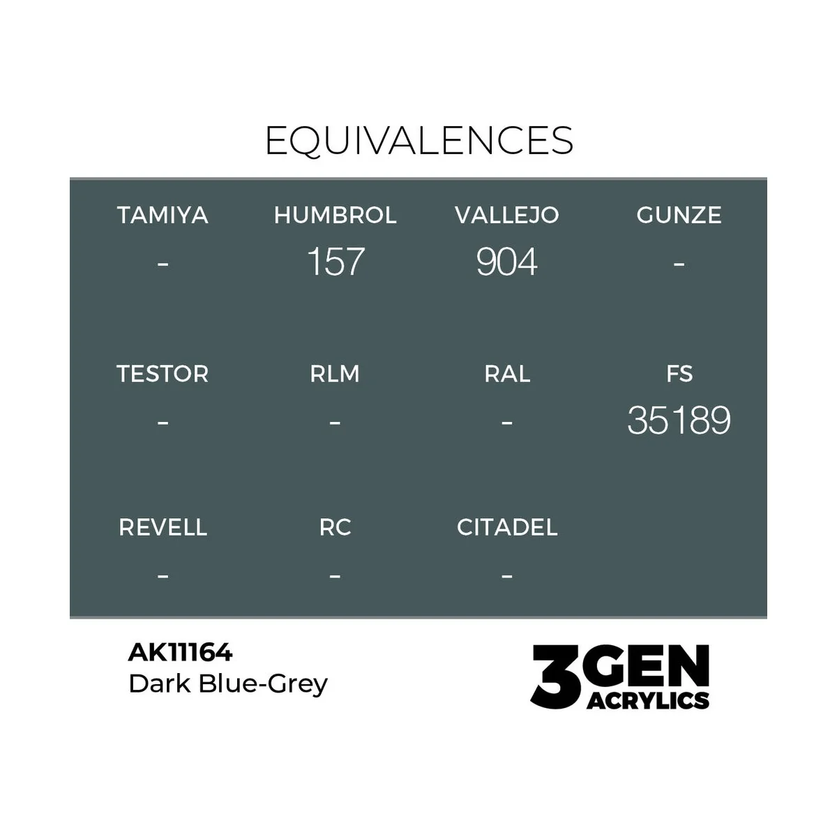 Dark Blue-Grey 17ml - AK Interactive AK11164
