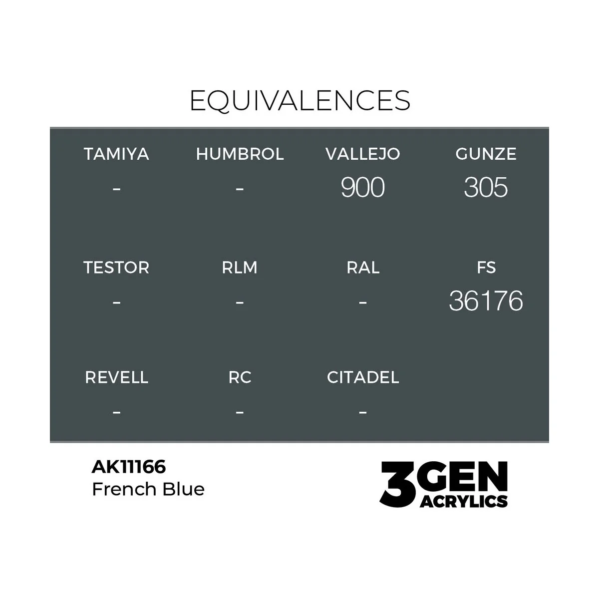French Blue 17ml - AK Interactive AK11166