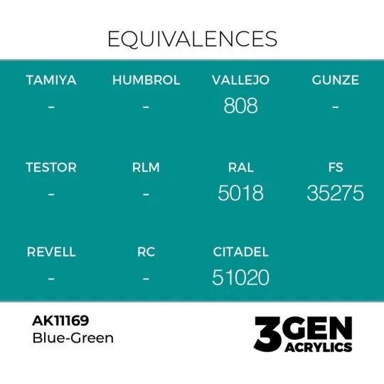 Blue-Green 17ml - AK Interactive AK11169