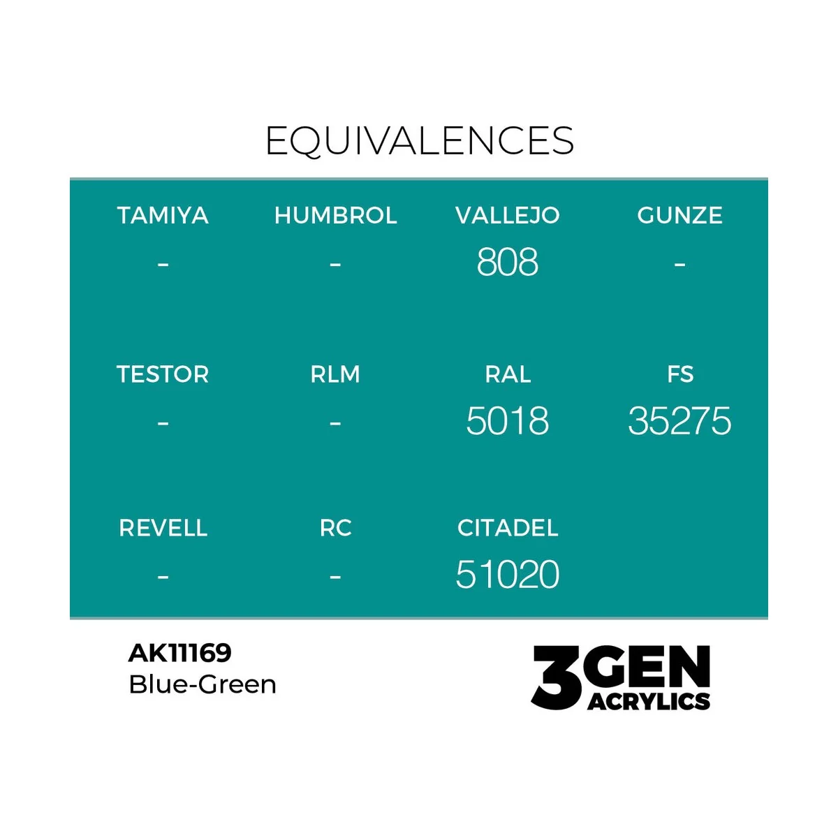 Blue-Green 17ml - AK Interactive AK11169