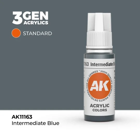 Intermediate Blue 17ml - AK Interactive AK11163