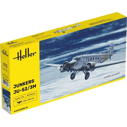 Ju-52/3m, 1/72 - Heller 80380 Ju-52/3m, 1/72 - Heller 80380