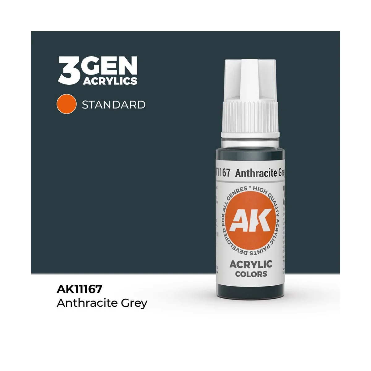 Anthracite Grey 17ml - AK Interactive AK11167