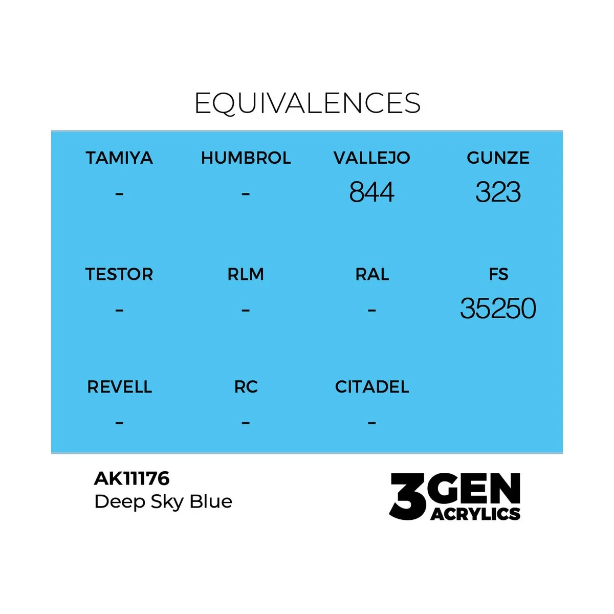 Deep Sky Blue 17ml - AK Interactive AK11176