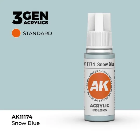 Snow Blue 17ml - AK Interactive AK11174