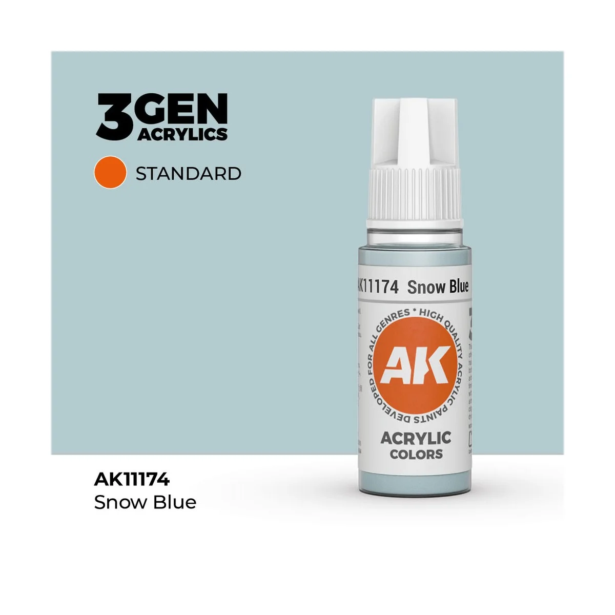 Snow Blue 17ml - AK Interactive AK11174