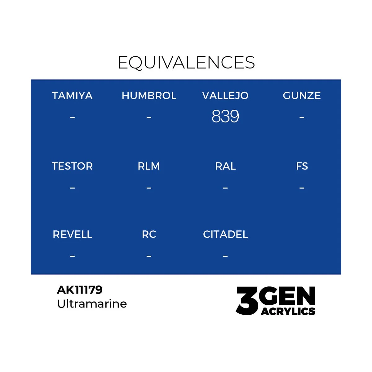 Ultramarine 17ml - AK Interactive AK11179