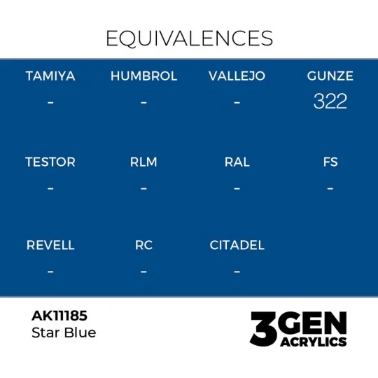 Star Blue 17ml - AK Interactive AK11185