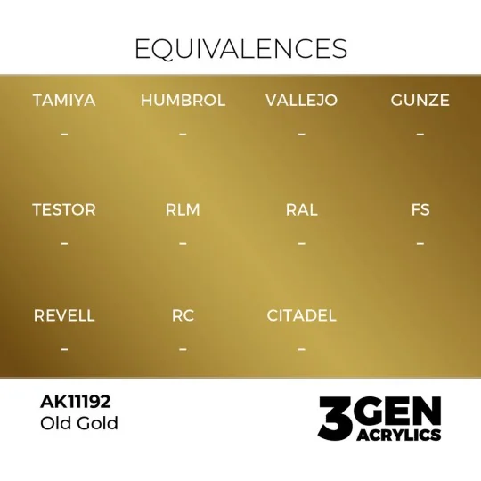Old Gold 17ml - AK Interactive AK11192