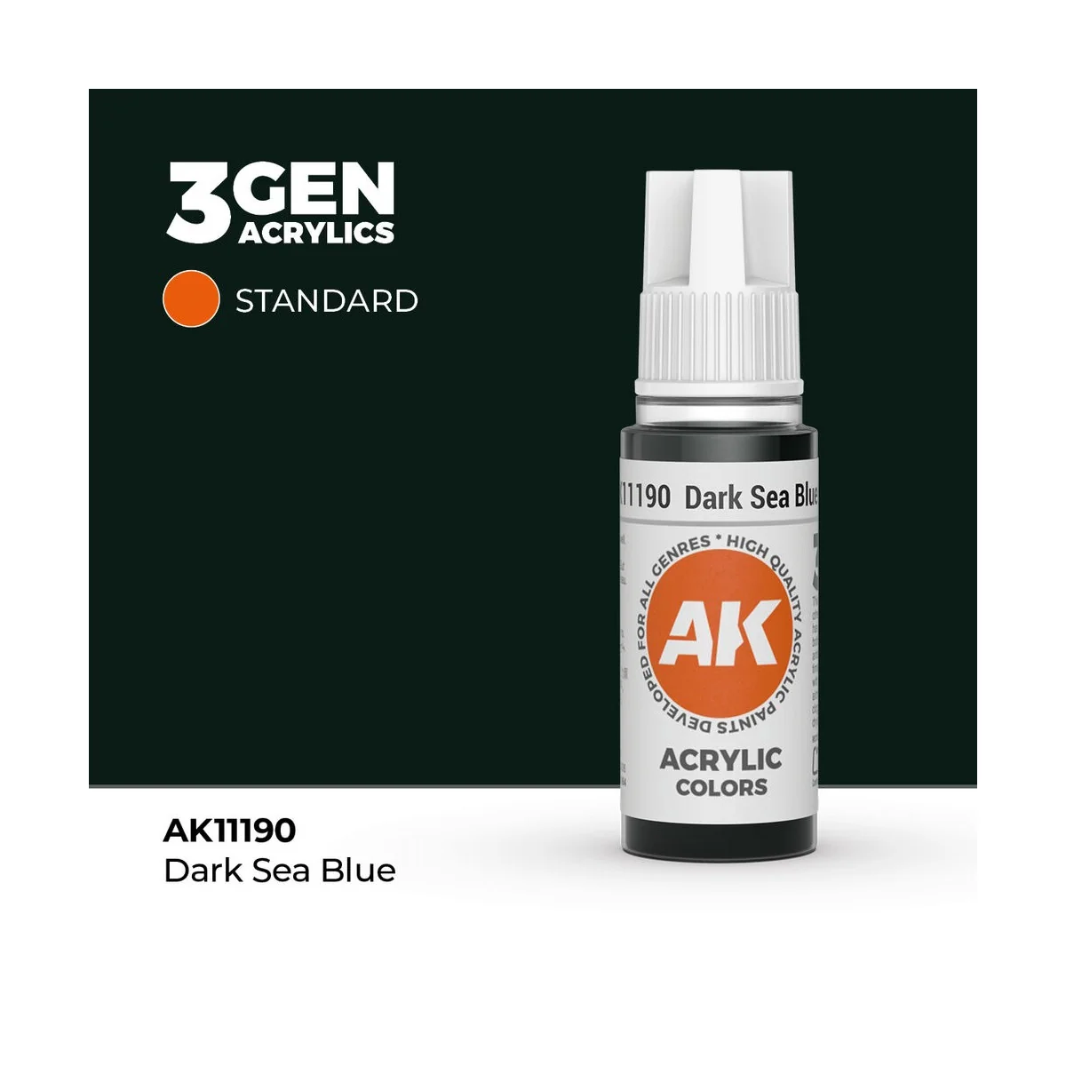 Dark Sea Blue 17ml - AK Interactive AK11190