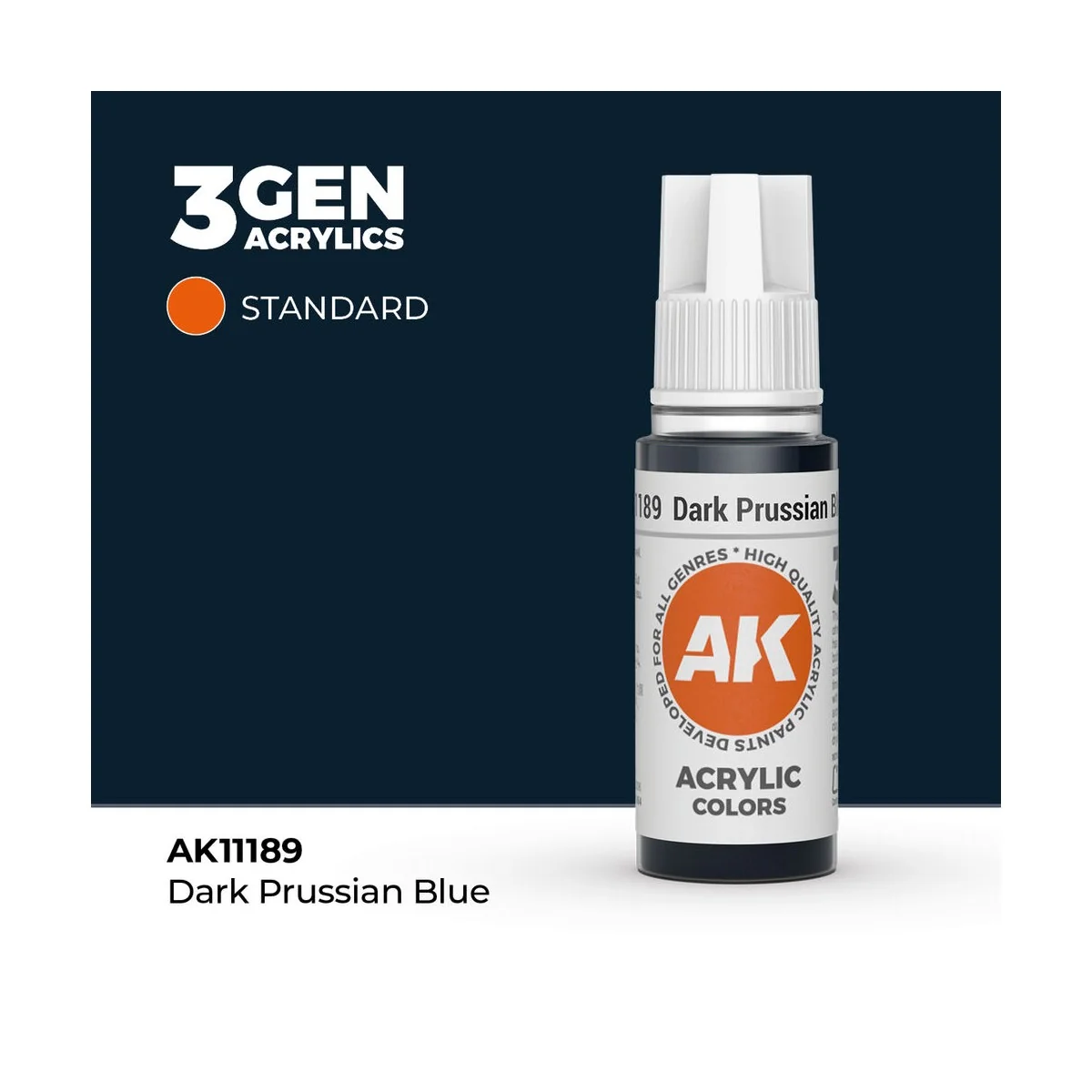 Dark Prussian Blue 17ml - AK Interactive AK11189