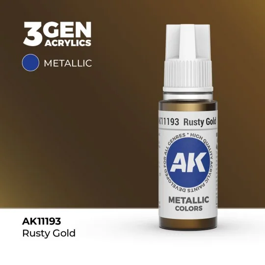 Rusty Gold 17ml - AK Interactive AK11193