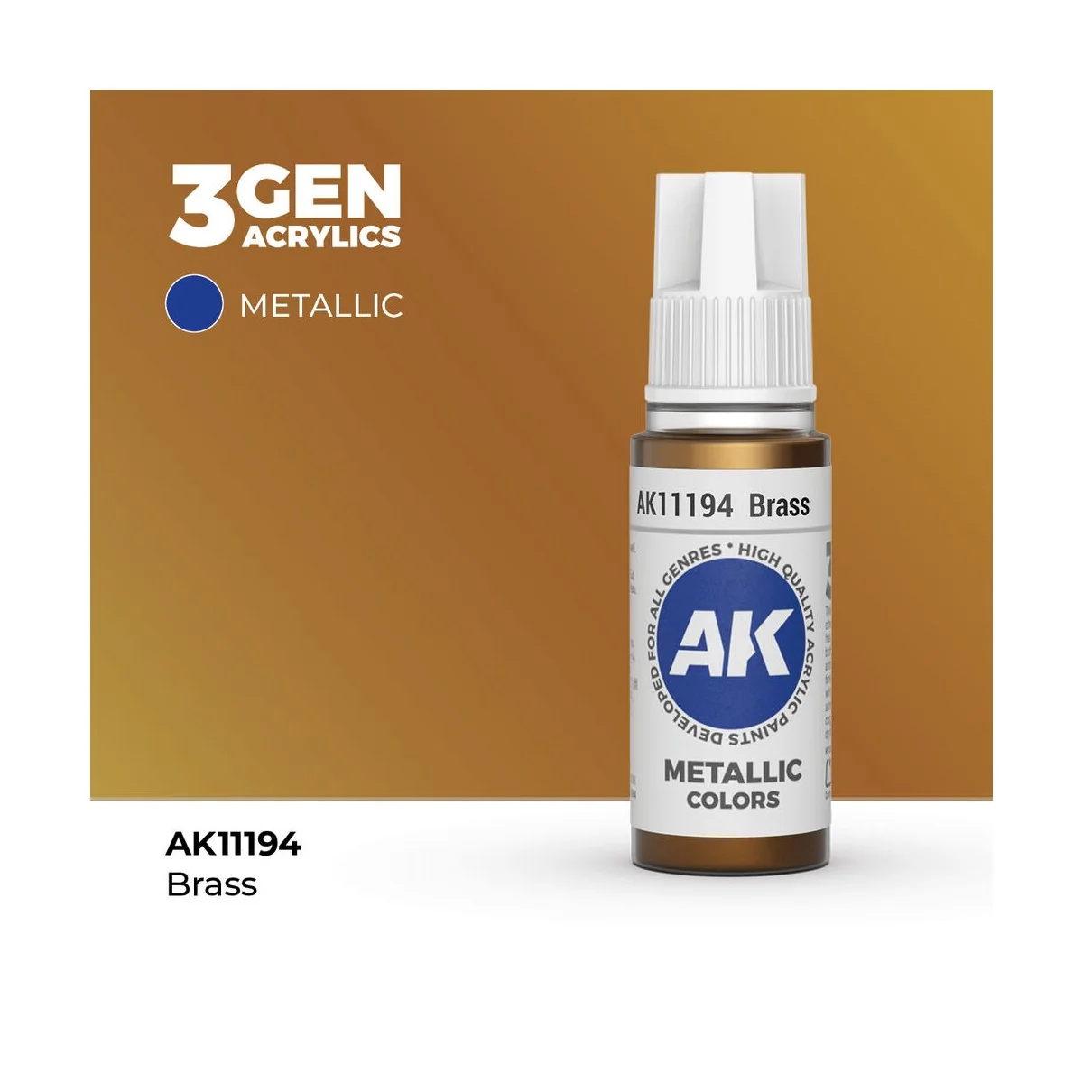Brass 17ml - AK Interactive AK11194