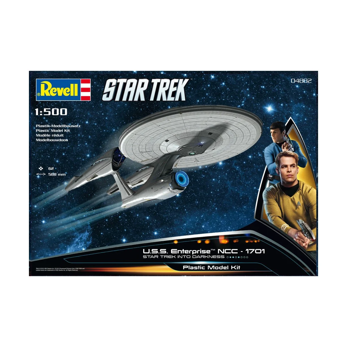 U.S.S. Enterprise NCC-1701, 1/500 - Revell 04882