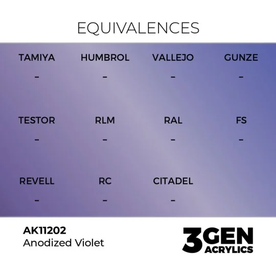 Anodized Violet 17ml - AK Interactive AK11202