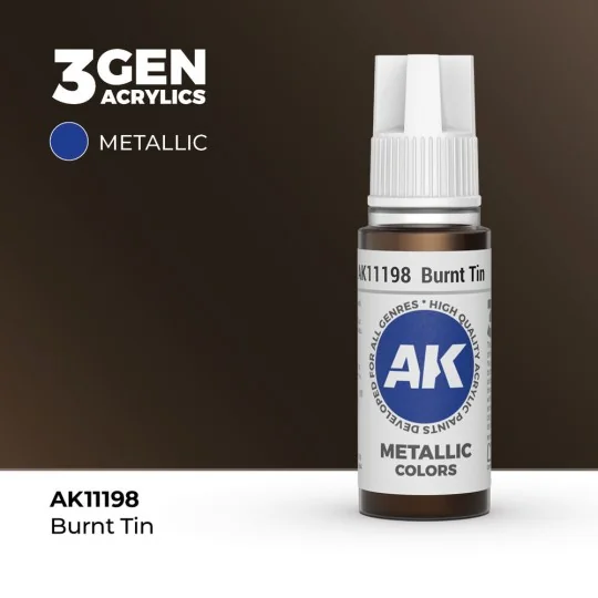 Burnt Tin 17ml - AK Interactive AK11198