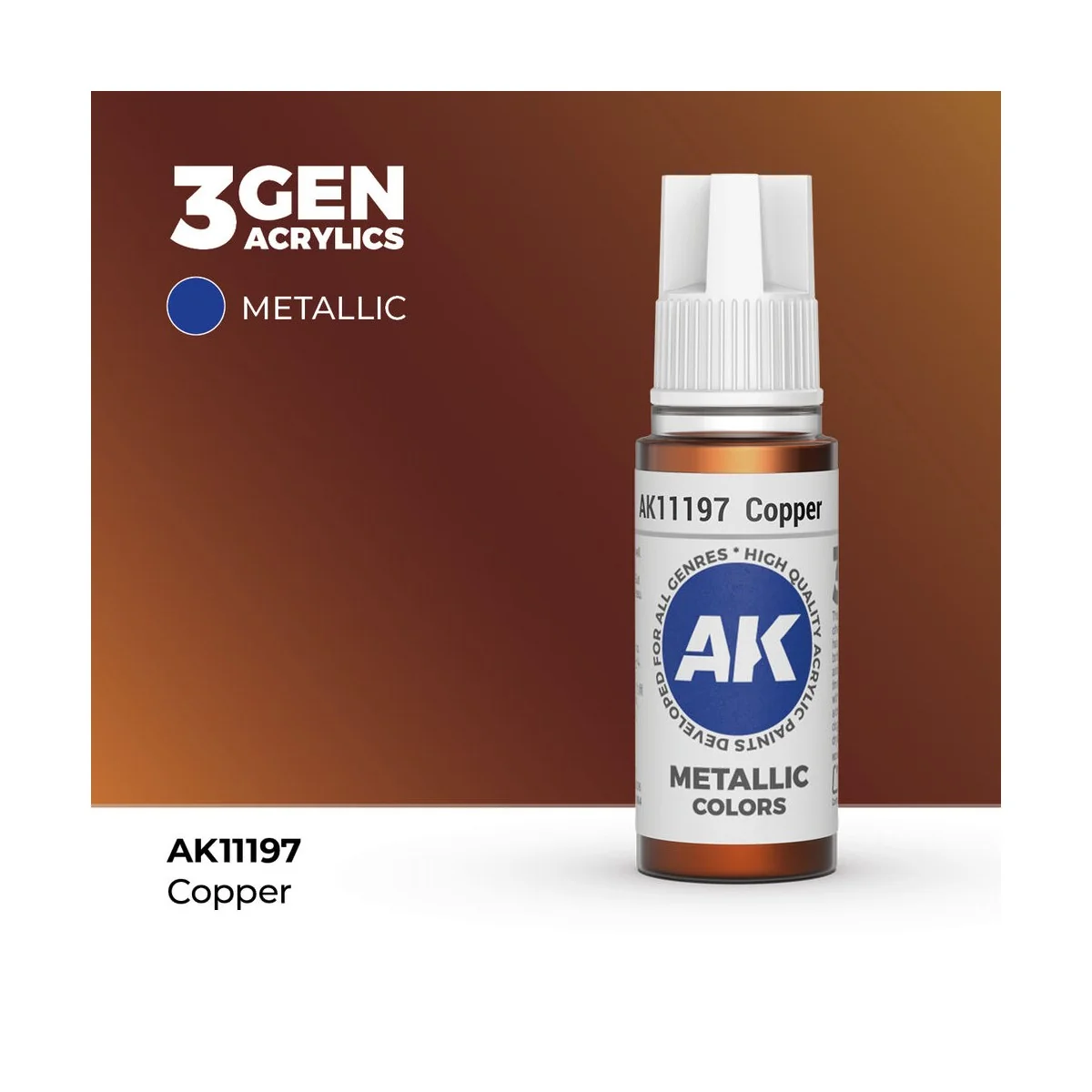 Copper 17ml - AK Interactive AK11197