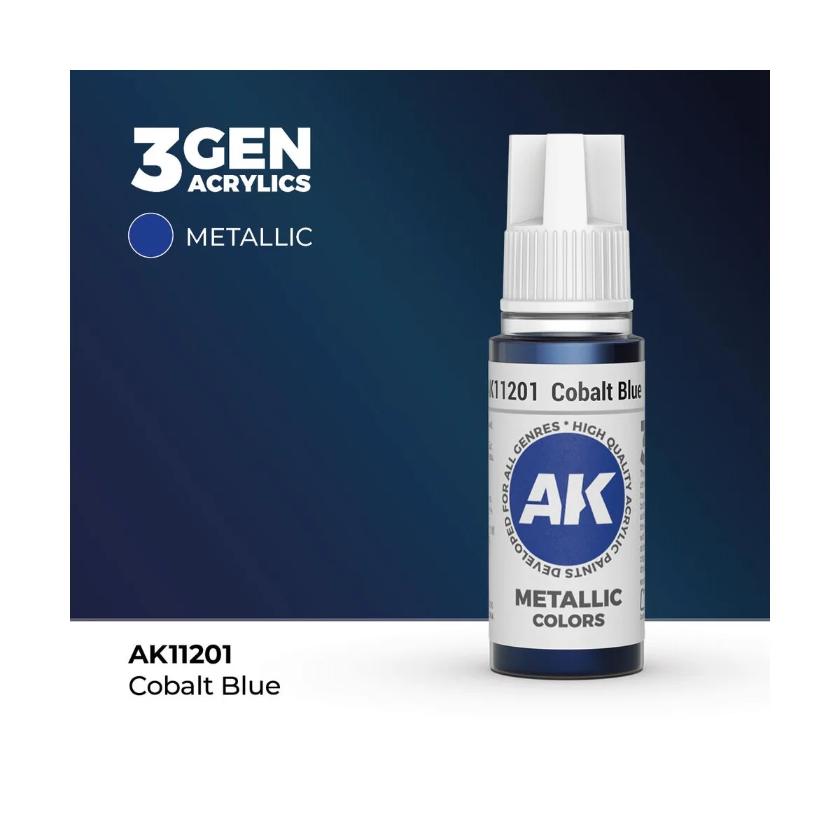 Cobalt Blue 17ml - AK Interactive AK11201