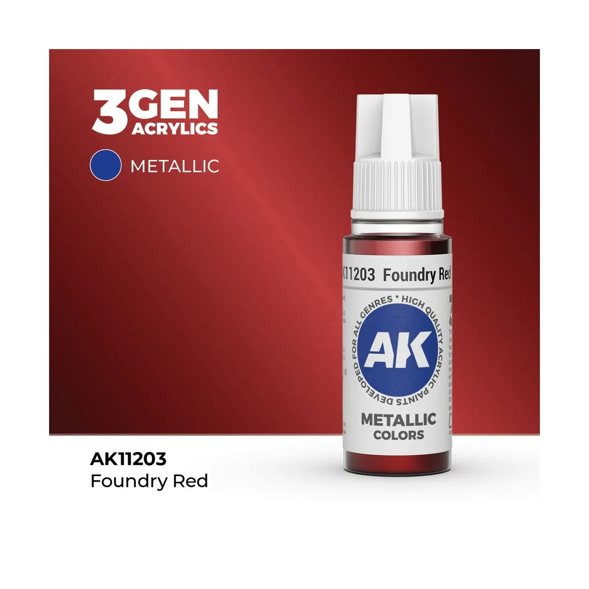 Foundry Red 17ml - AK Interactive AK11203