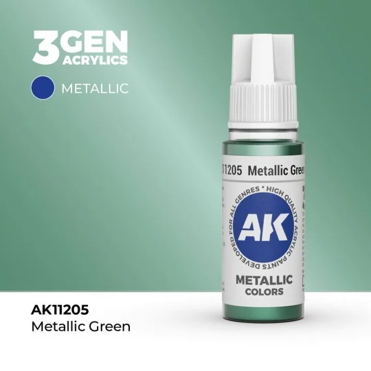 Metallic Green 17ml - AK Interactive AK11205