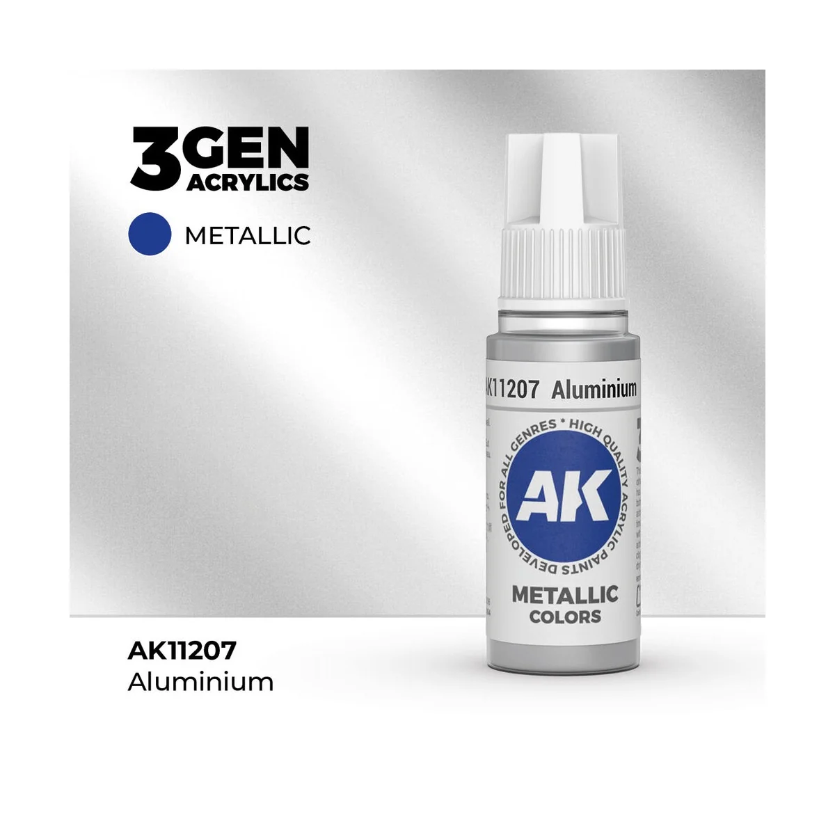 Aluminium 17ml - AK Interactive AK11207