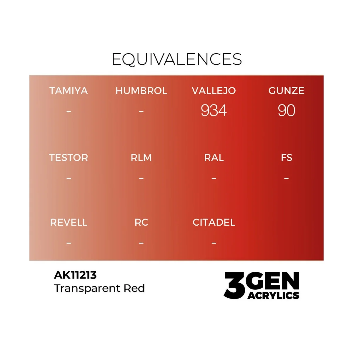 Clear Red 17ml - AK Interactive AK11213