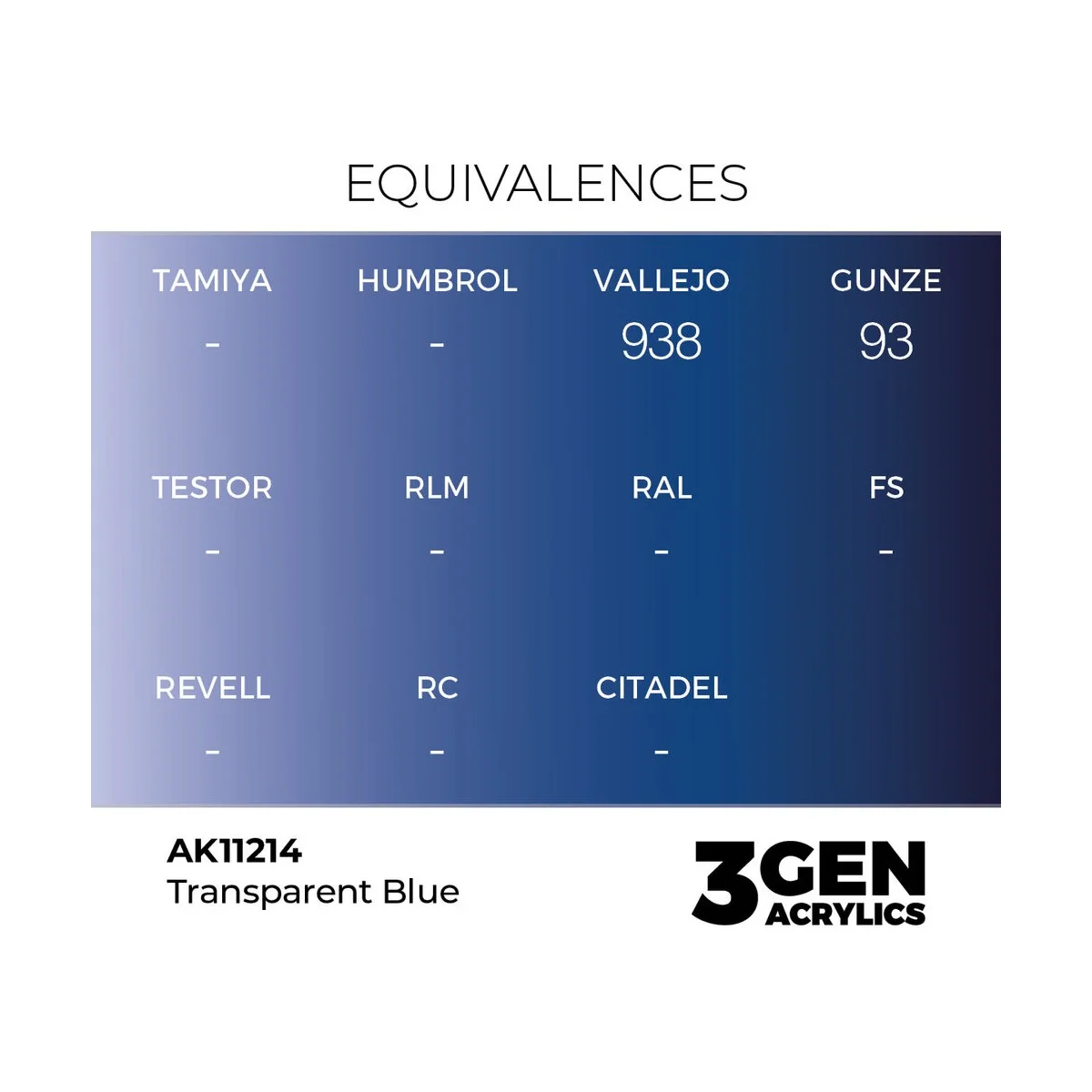 Clear Blue 17ml - AK Interactive AK11214